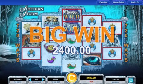 Siberian Storm Slot Machine: Free Slot Game to Play For Fun by .